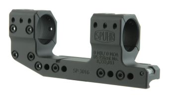 Тактический кронштейн SPUHR D30мм для установки на Picatinny, H38мм, без наклона,с выносом (SP-3016)