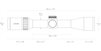 Endurance 30 WA 1.5-6x44 IR (L4a) (подсветка точки красным) широкоугольный   16310