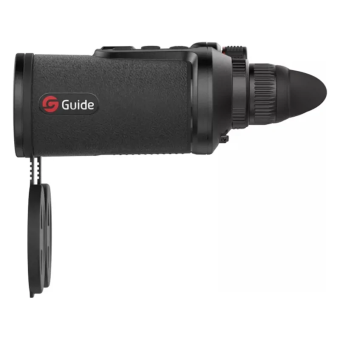 Тепловизионный бинокль Guide TN430 LRF (2,3-9,2x, 35mm/F1.2,сенсор 400х300, Vox, 17μm, Wi-Fi, видеозапись, дальномер 600м)