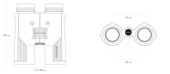 Бинокль-дальномер Hawke Frontier LRF 2300 10х42 (38615)