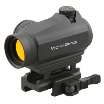 Коллиматорный прицел  Vector Optics MAVERICK 1x22 Gen.II 3MOA  совместим с ПНВ, быстросъёмный на Weaver (SCRD-12II)