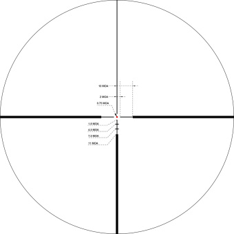 Оптический прицел Vector Optics Continental X8 2-12х50 Hunting SFP, 30мм, сетка BDC, азотозаполненый, с подсветкой (SCOM-15)