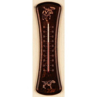 Термометр Т250/4 охотник 1 лось Орех