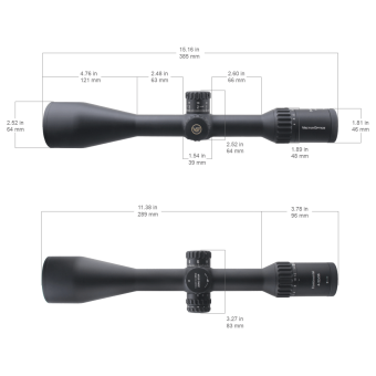Оптический прицел Vector Optics Continental X8 4-32x56 Tactical ED 30мм, сетка VCT-20A , азотозаполненый, с подсветкой SFP (SCOL-T51)