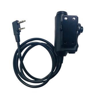 Кнопка PTT EARMOR M51 KENWOOD-Baofeng для наушников МЕ5/ МЕ7