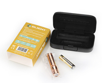 Фонарь Olight I3E-CU Copper Brassy Limited Edition