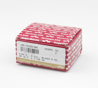 Быстросъемные раздельные кольца Apel Blaser R93 на кольца 26мм 185-70152/365 