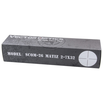 Оптический прицел Vector Optics Matiz 2-7x32, сетка крест, 25,4 мм, азотозаполненный, без подсветки (SCOM-26)